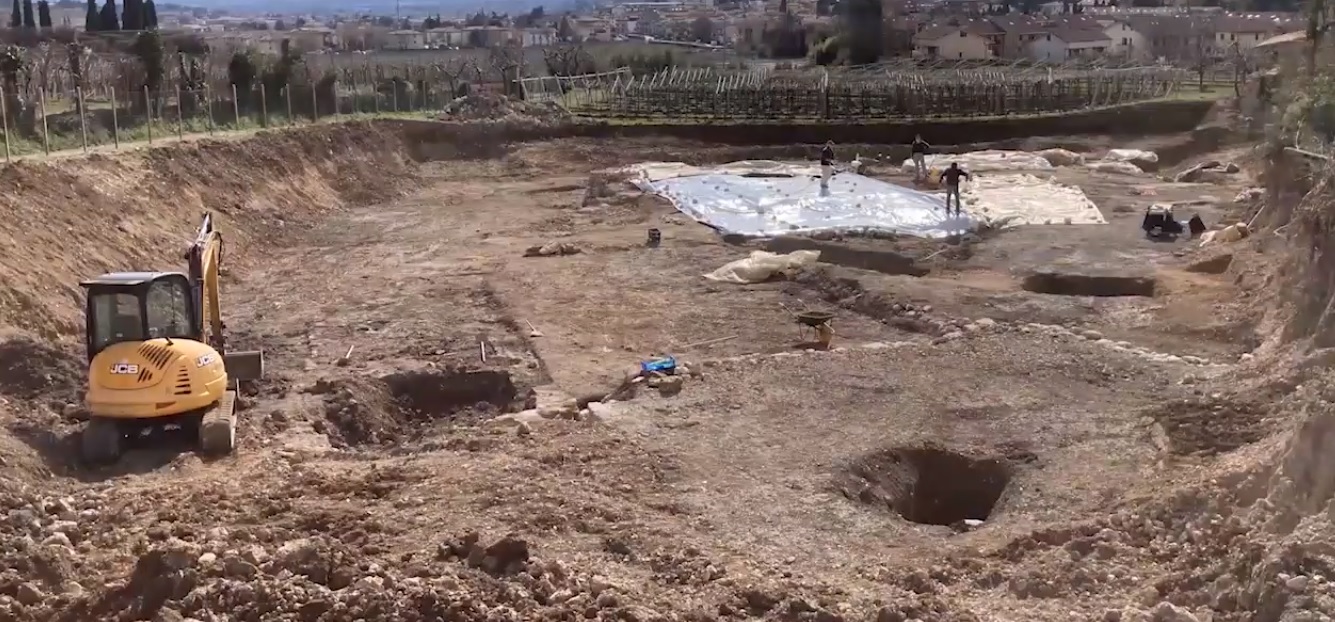 negrar_riscoperta-villa-romana-mosaici_area-di-scavo_foto-comune-di-negrar