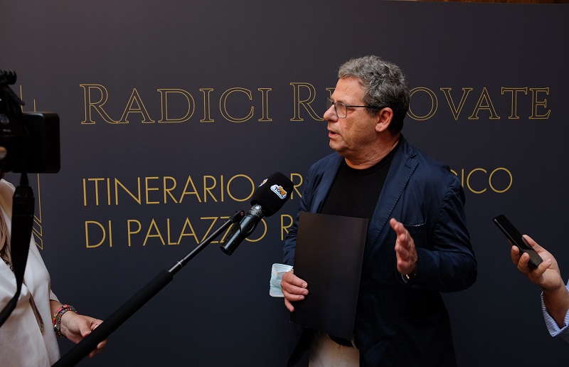 palermo_Palazzo-Reale_Itinerario archeologico_presidente-micciche_foto-fondazione-federico-II