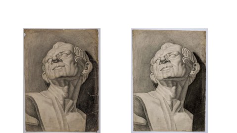 roma_villa-giulia_mostra-felice-bernabei_disegni-giovanili_prime-e-dopo-restauro_foto-etru