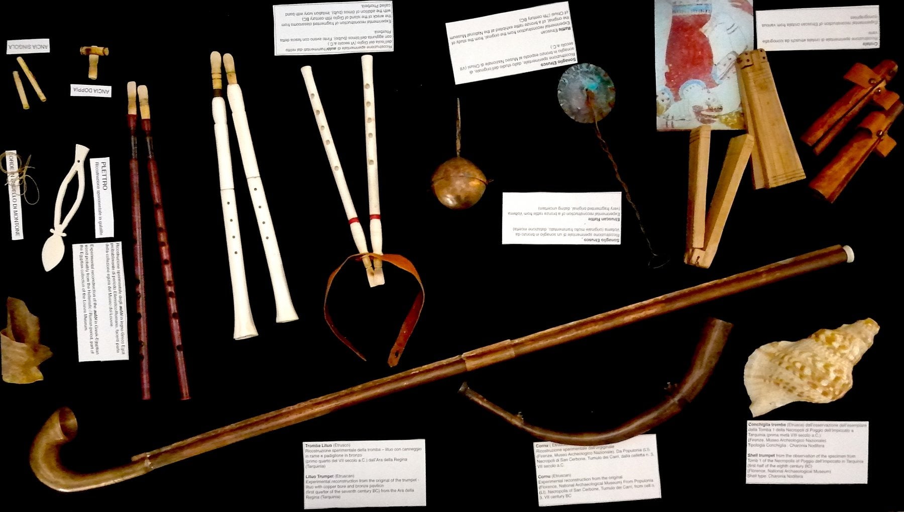 maddaloni-caserta_autunno-musicale_archeologia-e-sperimentazione-sonora_strumentario-antico_foto-museo-calatia