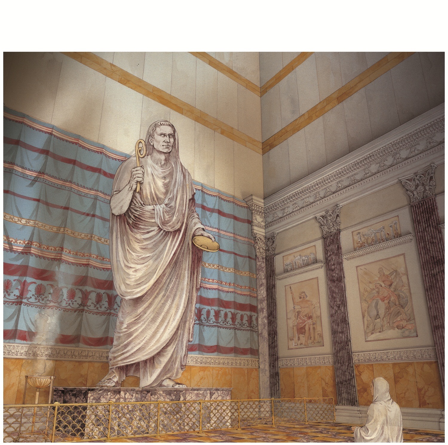 roma_foro-di-augusto_ricostruzione-aula-di-culto-cn-genio-di-augusto_foto-sovrintendenza-capitolina