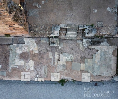 roma_foro-romano_mosaici-casa-delle-vestali_ambulacro_foto-PArCo