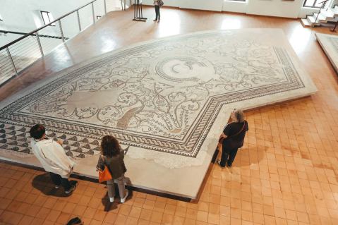aquileia_museo-paleocristiano_pavimento-a-mosaico-paleocristiano_foto-nicola-oleotto_fondazione-aquileia