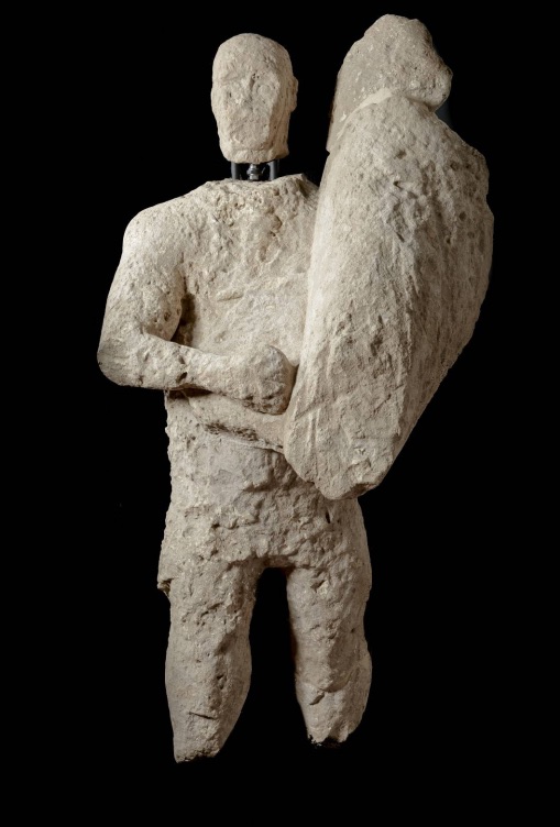 cabras_mont-e-prama_pugilatore tipo Cavalupo_rinvenuta-nel-2014_foto-mic