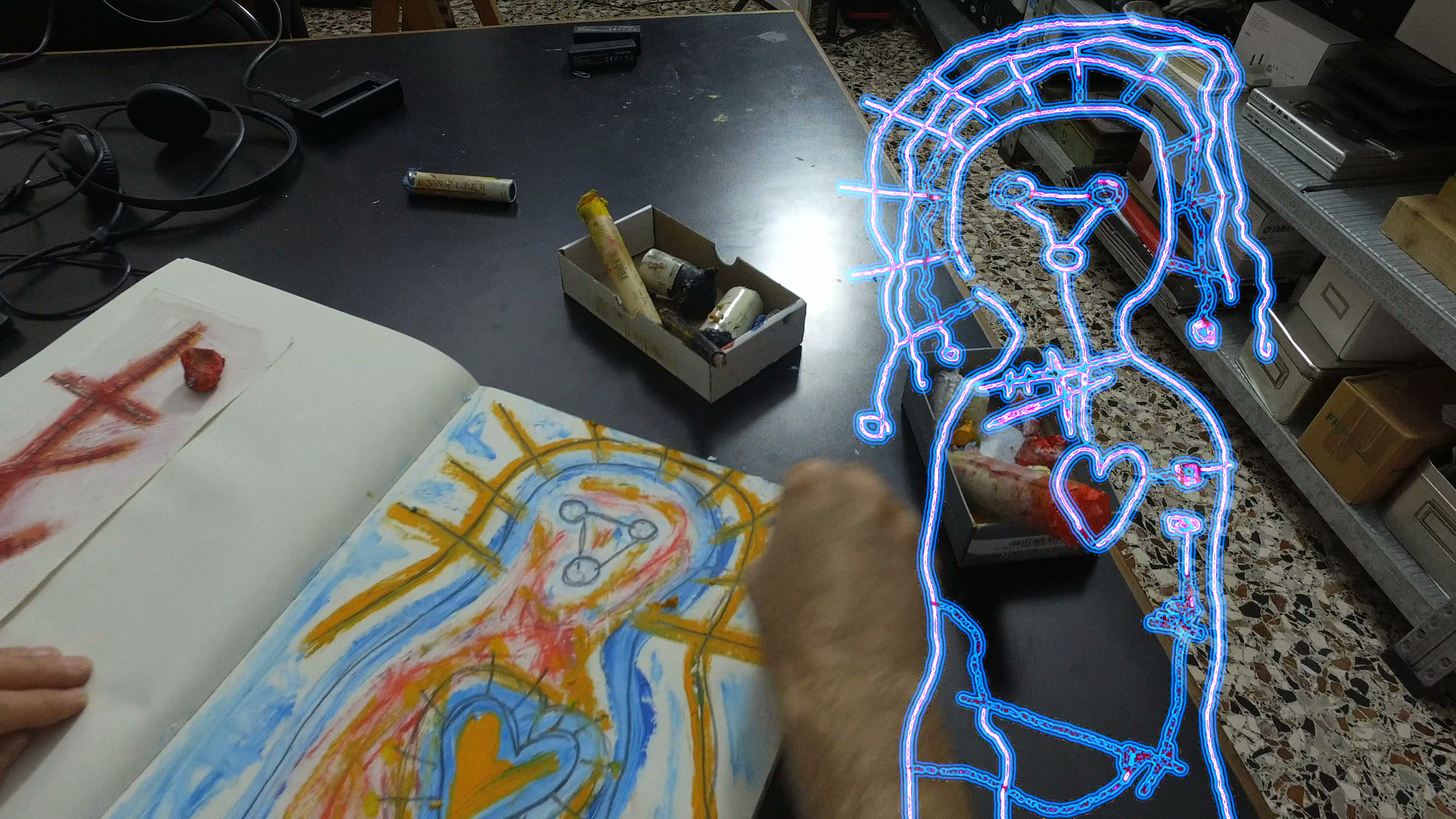 napoli_mann_Franz-Cerami_ painting Venus-1_foto-mann