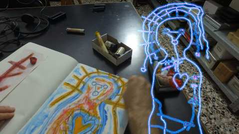 napoli_mann_Franz-Cerami_ painting Venus-1_foto-mann