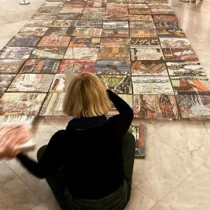 napoli_mann_mosaici-di-carta_artista-Caroline-Peyron_foto-mann