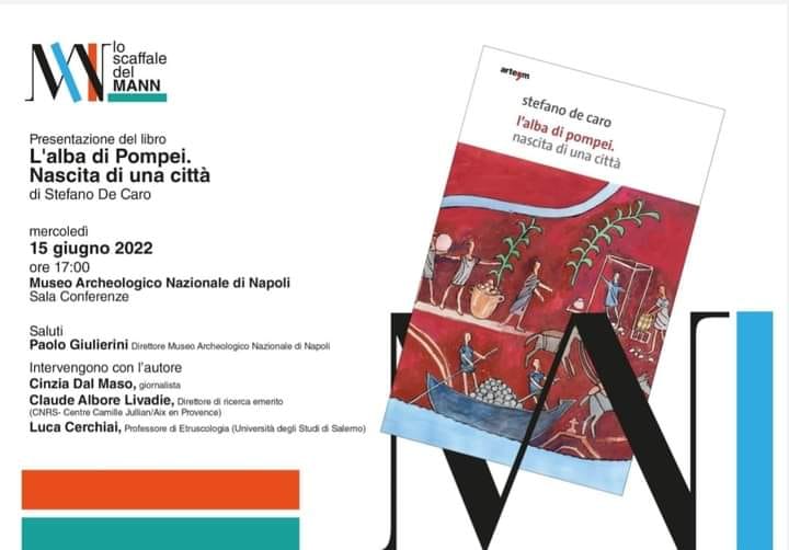 napoli_scaffale-del-mann_libro-l-alba-di-pompei_stefano-de-caro_locandina