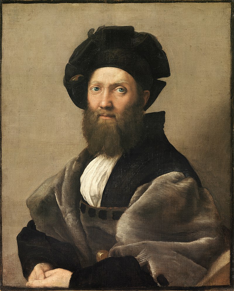 parigi_louvre_Baldassare-Castiglione,_di-Raffaello-Sanzio