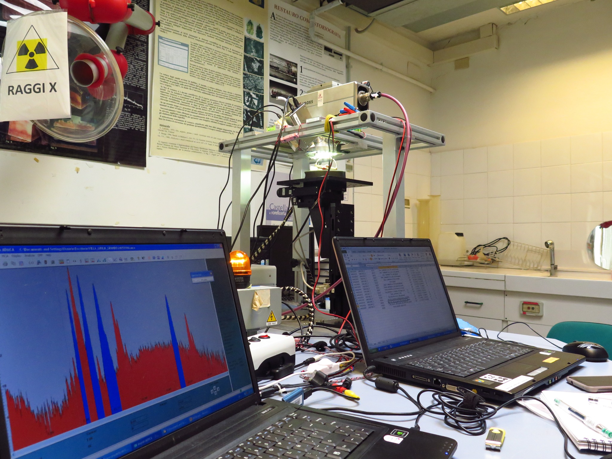 roma_villa-giulia_collezione-castellani_analisi-gioielli-in-oro_strumentazione_foto-etru