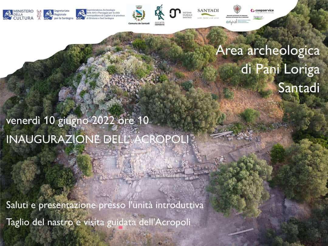 santadì_area-archeologica-pani-loriga_inaugurazione-acropoli_locandina