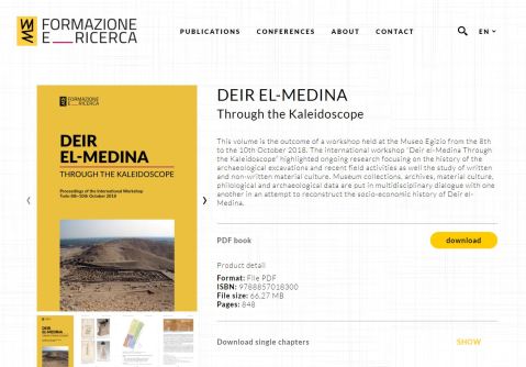 torino_egizio_DEIR EL-MEDINA. Through the Kaleidoscope_on-line_home-page