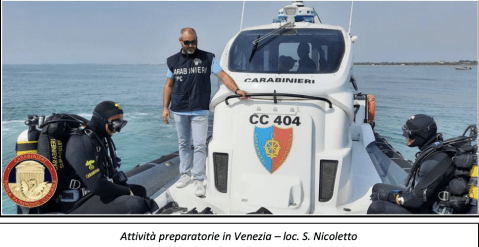 venezia_sabap_monitoraggio-patrimonio-subacqueo_attività-san-nicoletto-venezia_foto-sabap-ve
