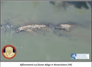 venezia_sabap_monitoraggio-patrimonio-subacqueo_fiume-adige-a-roverchiara_foto-sabap-ve