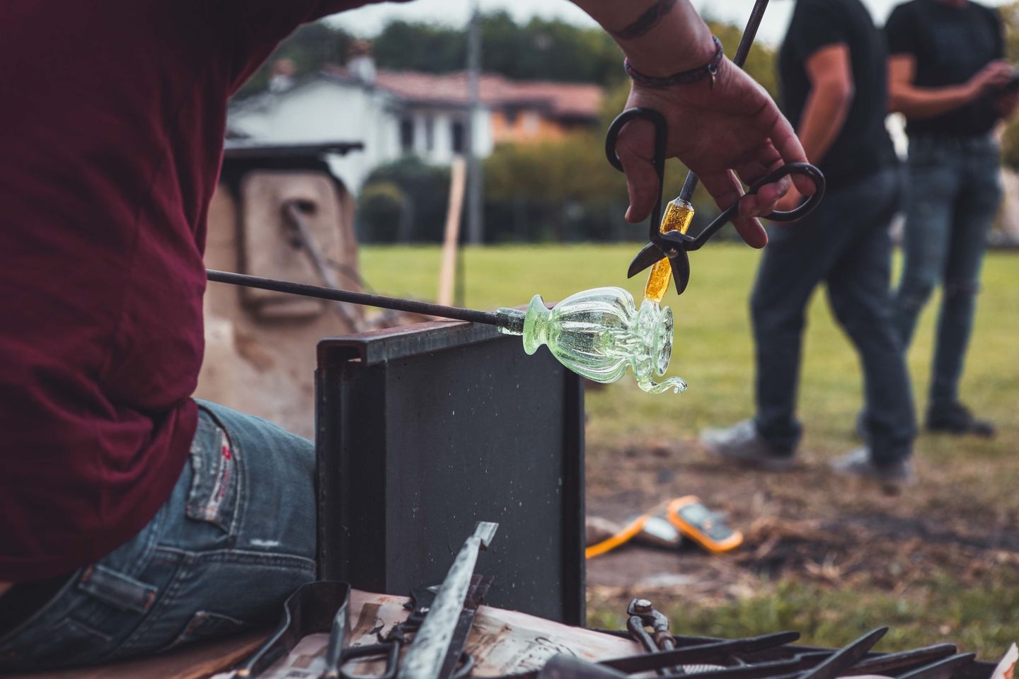 aquileia_giornate-europee-del-patrimonio_soffiatira-del-vetro_1_foto-fondazione-aquileia