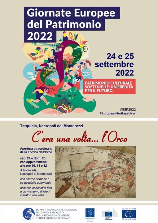 tarquinia_giornate-europee-del-patrimonio_tomba-dell-orco_locandina