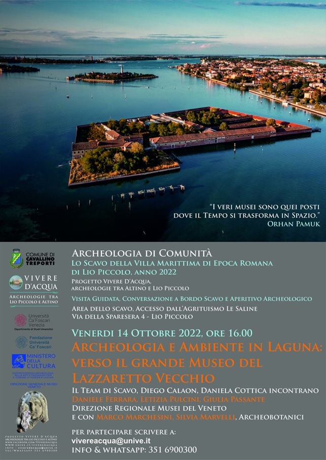 venezia_lio-piccolo_vivere-d-acqua_archeologia-e-ambiente_14-ottobre_locandina