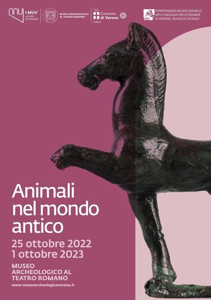 verona_archeologico-teatro-romano_mostra-animali-nel-mondo-antico_locandina