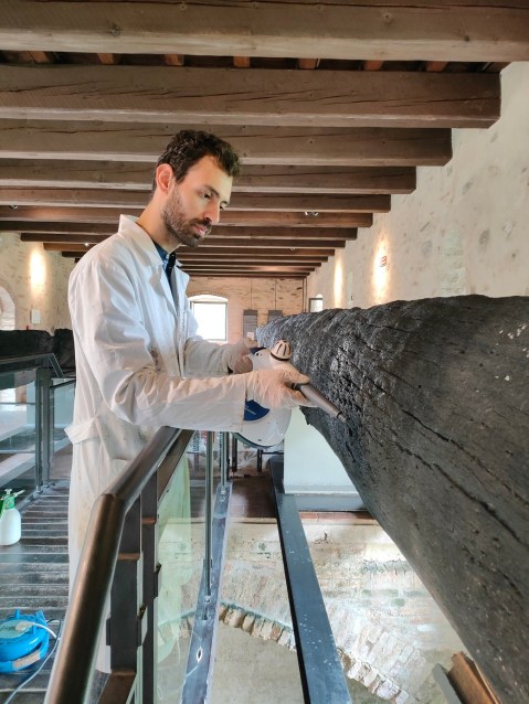 cervarese-s-croce_museo-bacchiglione_imbarcazioni-monossili_vaporizzazione_foto-martina-beggiato