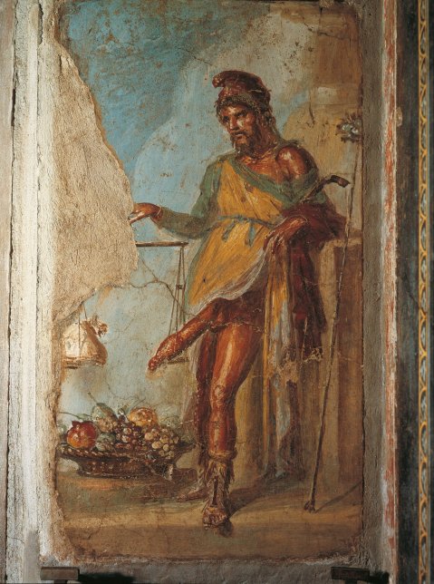 pompei_casa-dei-vettii_affresco-priapo_foto-parco-archeologico-pompei