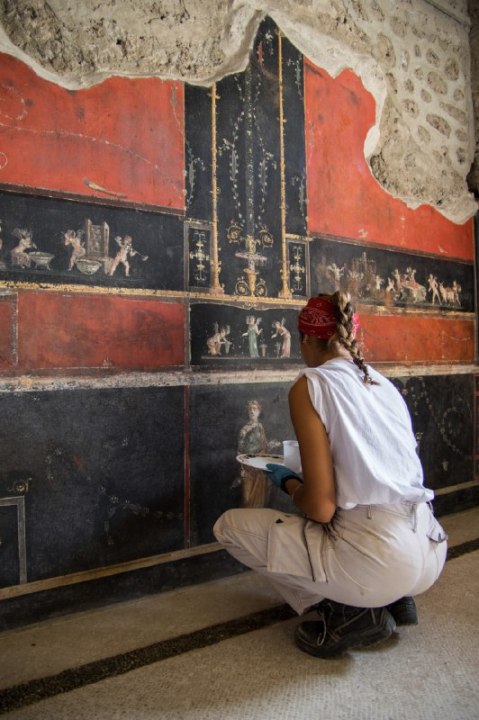 pompei_casa-dei-vettii_restauro-affreschi_foto-silvia-vacca