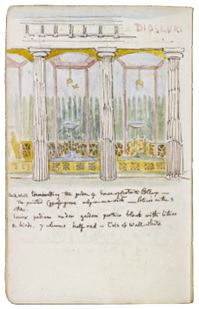 pompei_parco_Casa dei Dioscuri 5_schizzi-william-gell_foto-parco-archeologico-pompei