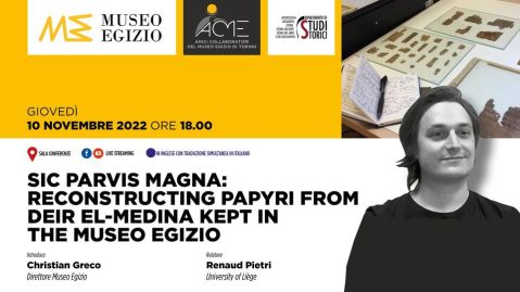 torino_egizio_conferenza-Sic parvis magna_renaud-pietri_locandina