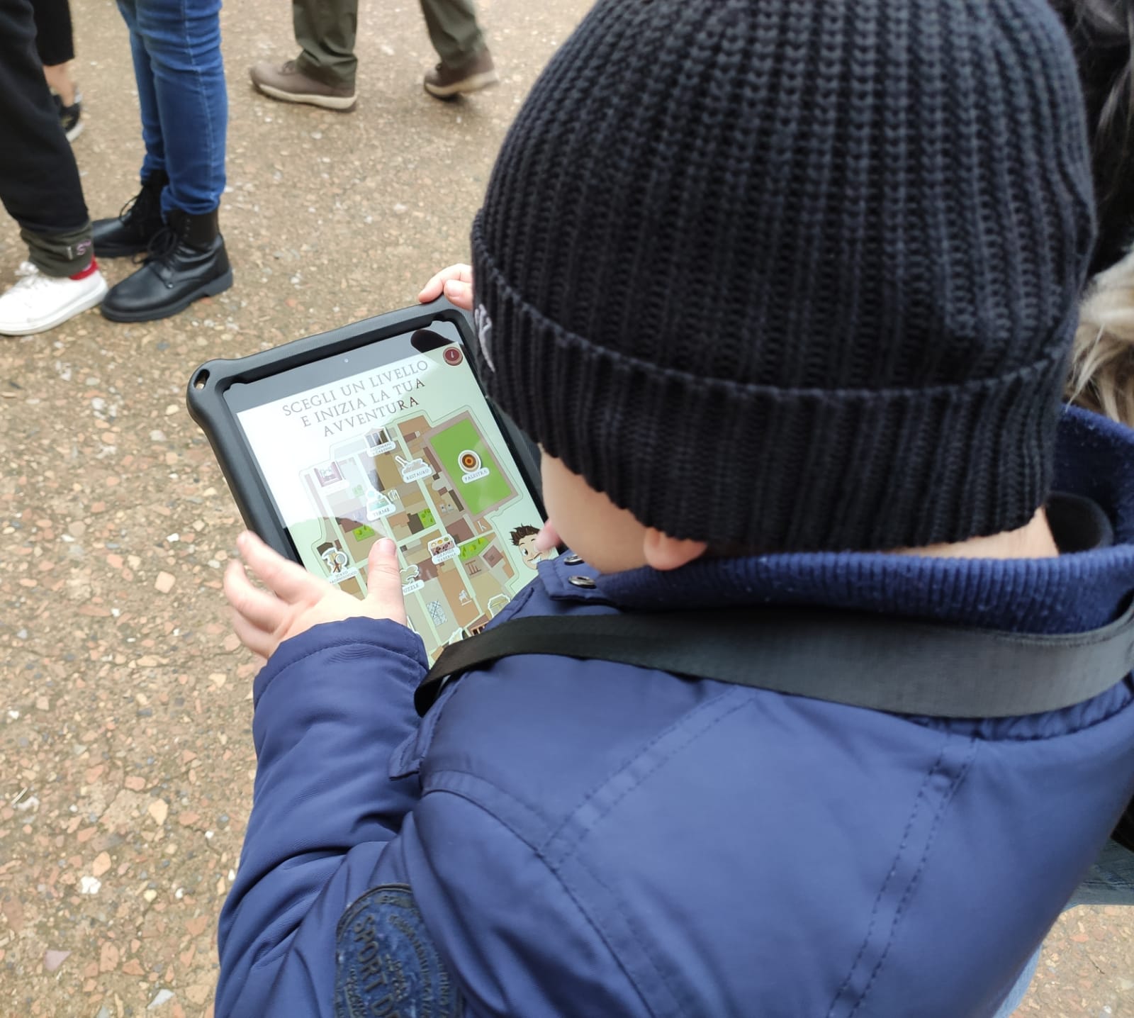 ercolano_parco_app-guida-autistici_sperimentazione-2_foto-paerco