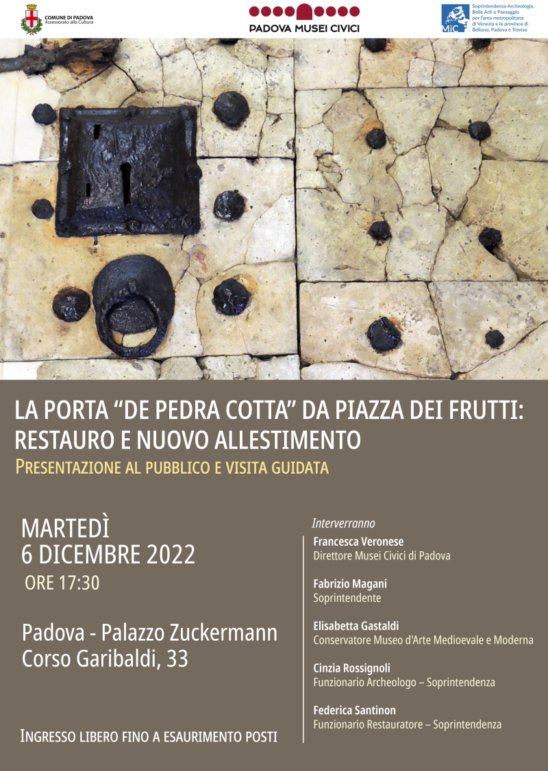 padova_palazzo-zuckermann_presentazione-restauro-porta-de-pedra-cotta_locandina