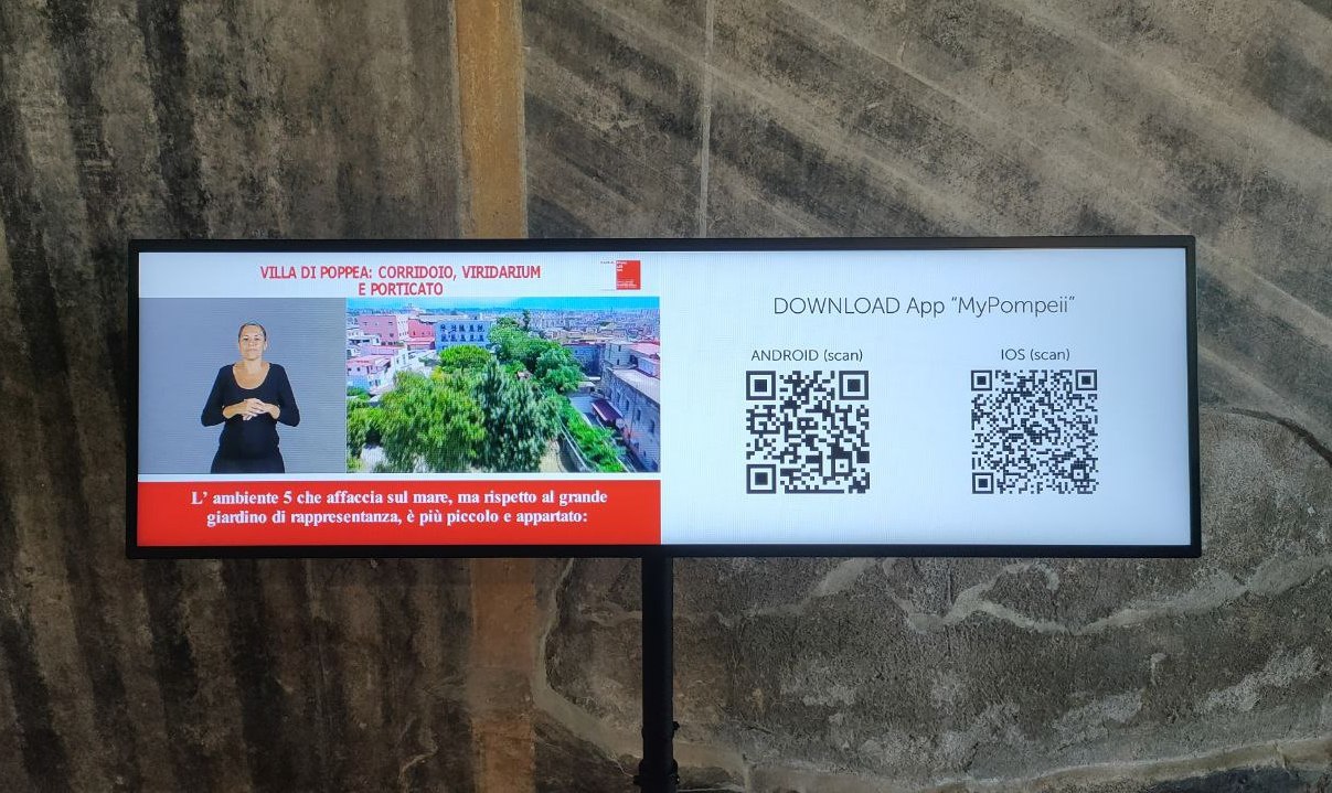 pompei_parco_ville-vesuviane-accessibili-ai-sordi_cartellonistica-e-app_foto-parco-archeologico-pompei