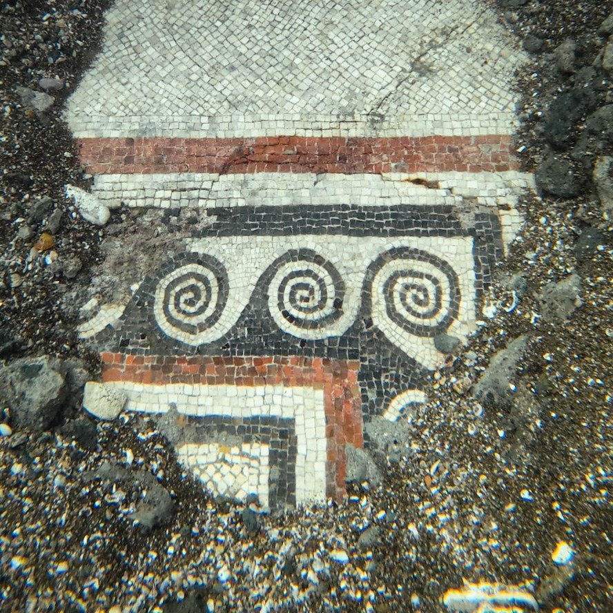 baia_parco-sommerso_mosaico-tessere-nere-rosa_portus-julius_foto-pa-fleg