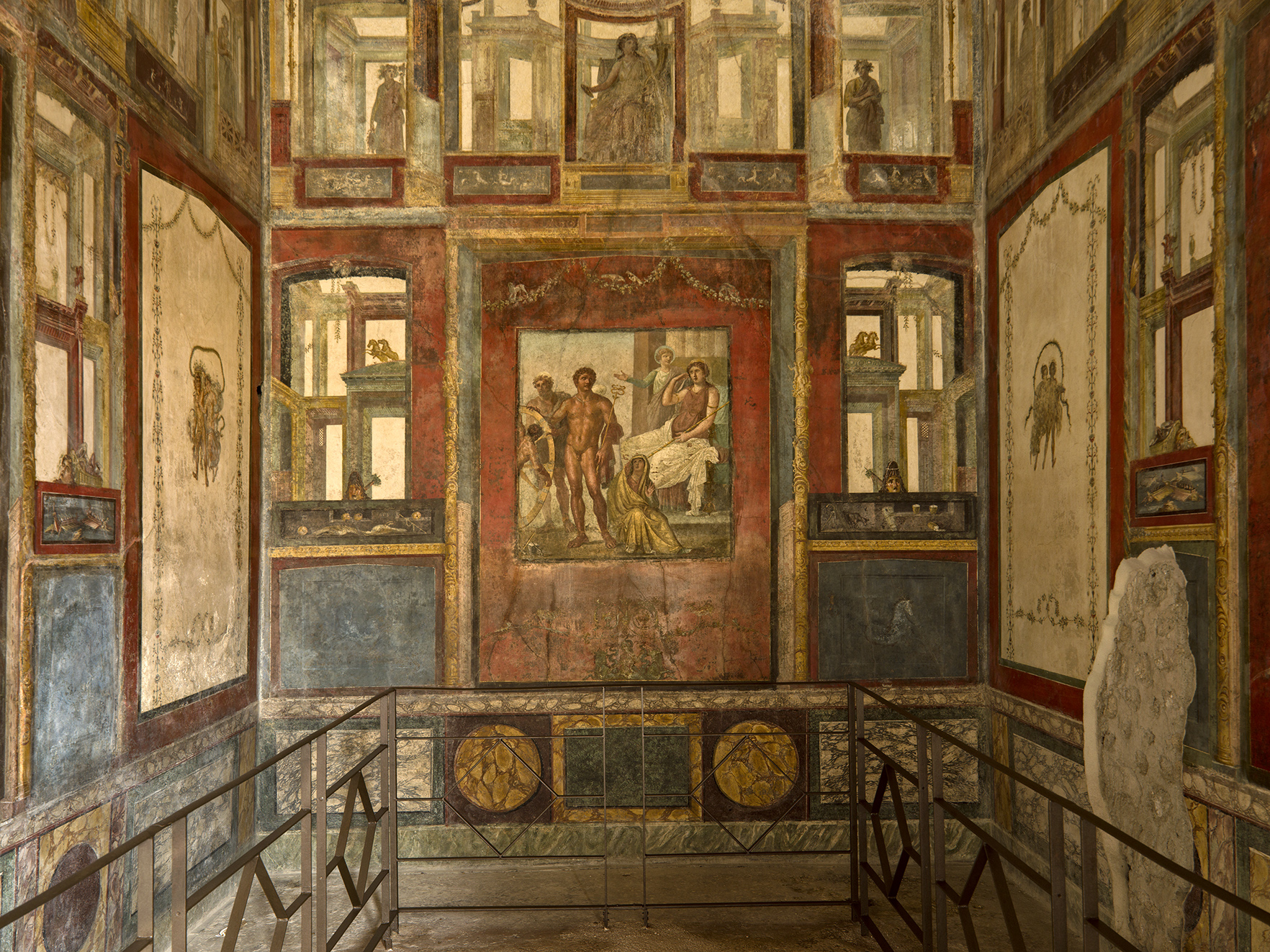 pompei_Casa dei Vettii_cd-sala-di-issione_triclinio_02_foto-luigi-spina