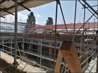 pompei_casa-dei-vettii_restauro-del-tetto_tegole-fotovoltaiche_foto-parco-archeologico-pompei