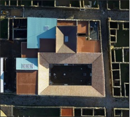 pompei_casa-dei-vettii_veduta-da-drone-del-tetto-restaurato_foto-silvia-vacca