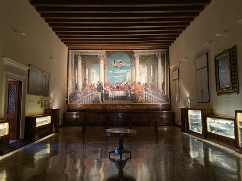 vicenza_monte-berico_ex-refettorio_tela-del-Veronese_foto-comune-di-vi