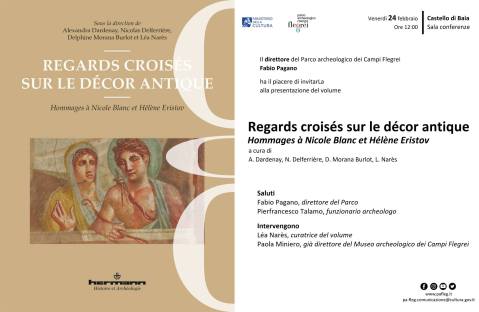 baia_castello_presentazione-libro-Regards croisés sur le décor antique-Hommages à Nicole Blanc et Hélène Eristov_locandina