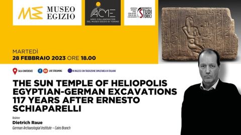 torino_egizio_conferenza-the-sun-temple-of-heliopolis_dietrich-raue_locandina