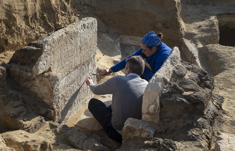 egitto_saqqara_missione-internazionale_tomba-di-panehsy_lara-weiss_christian-greco_1_foto-museo-egizio