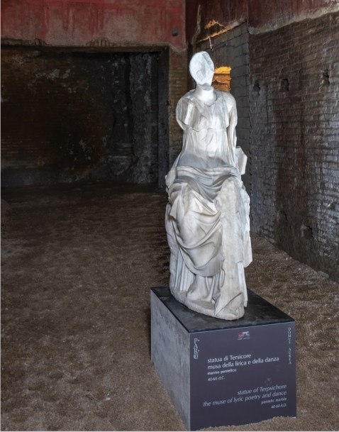roma_domus-aurea_statua-di-tersicore-dopo-il-restauro_foto-PArCo