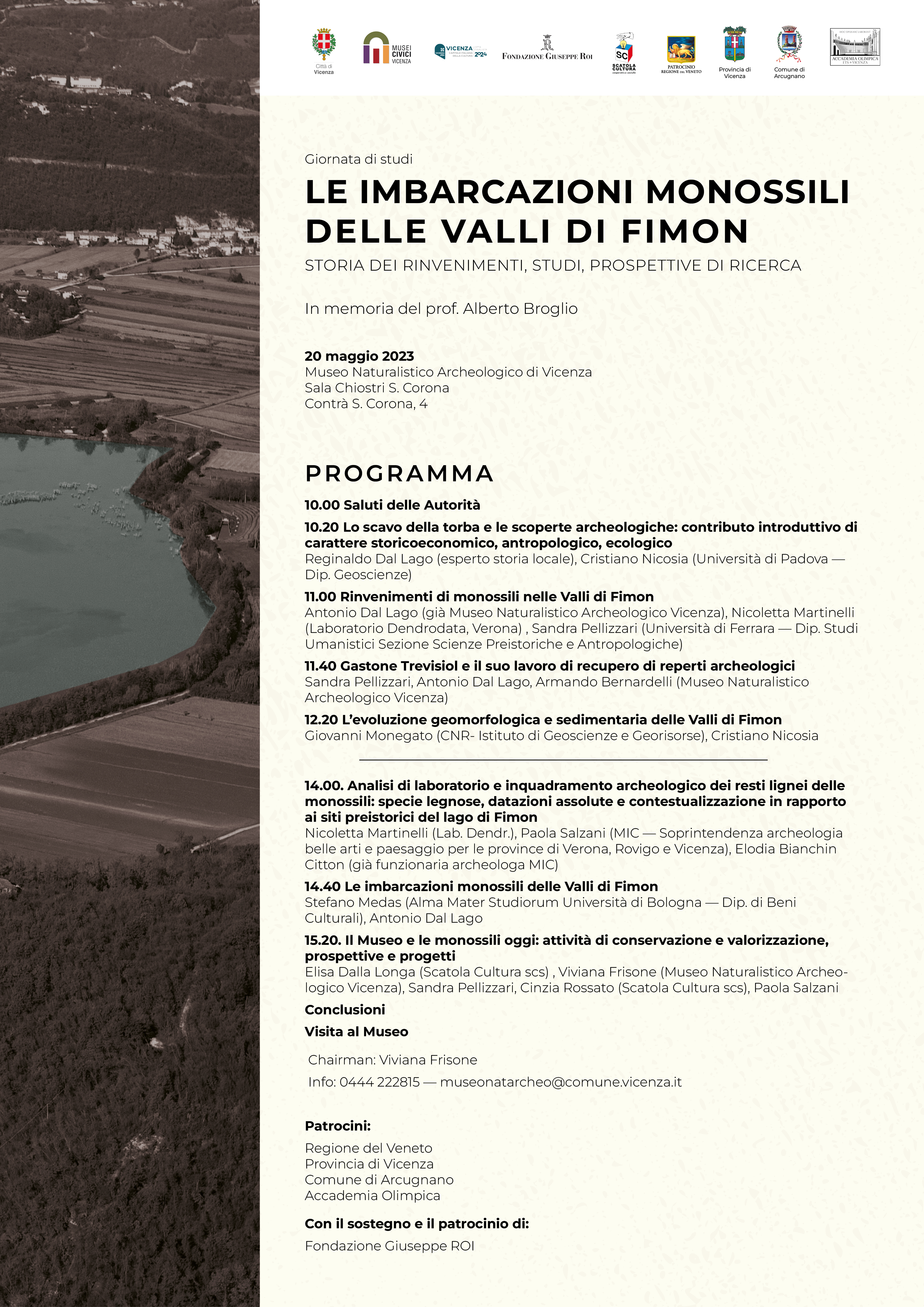 vicenza_archeologico-naturalistico_gornata-di-studi-le-imbarcazioni-monossili-del-lago-di-fimon_locandina