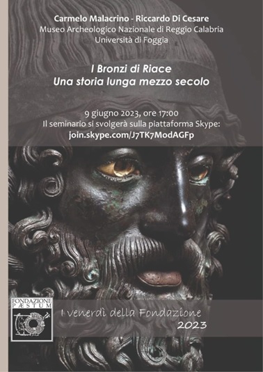 paestum_i-venerdì-della-fondazione_i-bronzi-di-riace_malacrino-di-cesare_locandina