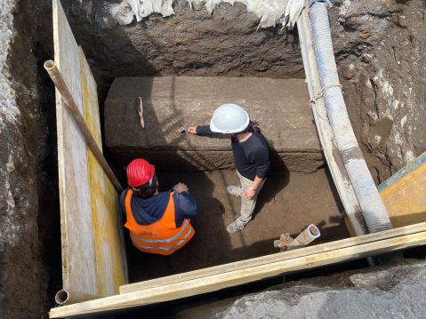 palestrina_via-prenestina_scoperte-strutture-funerarie_foto-sabap-rm-ri