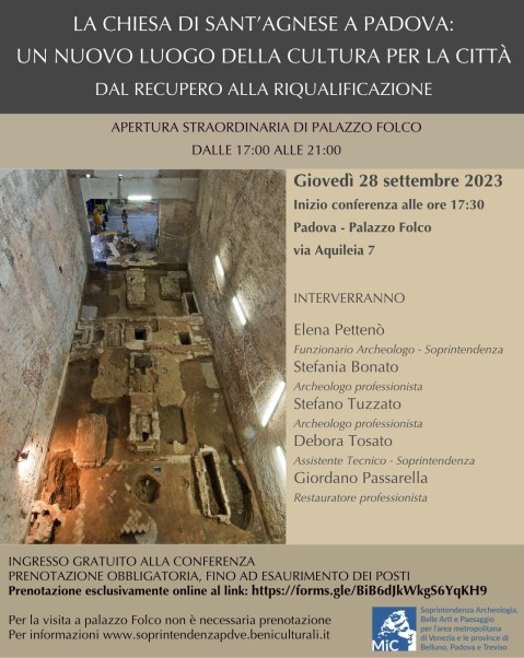 padova_sabap_chiesa-sant-agnese_recupero-e-valorizzazione_locandina