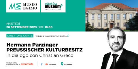 torino_egizio_what-is-a-museum_Hermann-Parzinger_locandina