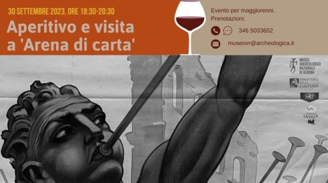 verona_archeologico_mostra-arena-di-carta_aperitivo-al-museo_locandina