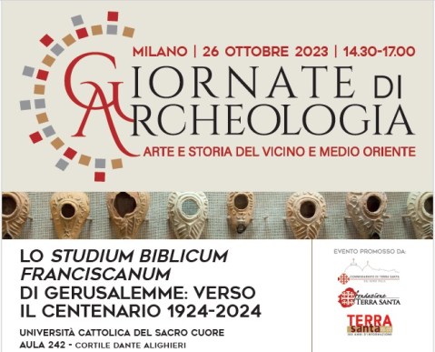 milano_fondazione-terrasanta_giornate-dell-archeologia_26-ottobre_locandina