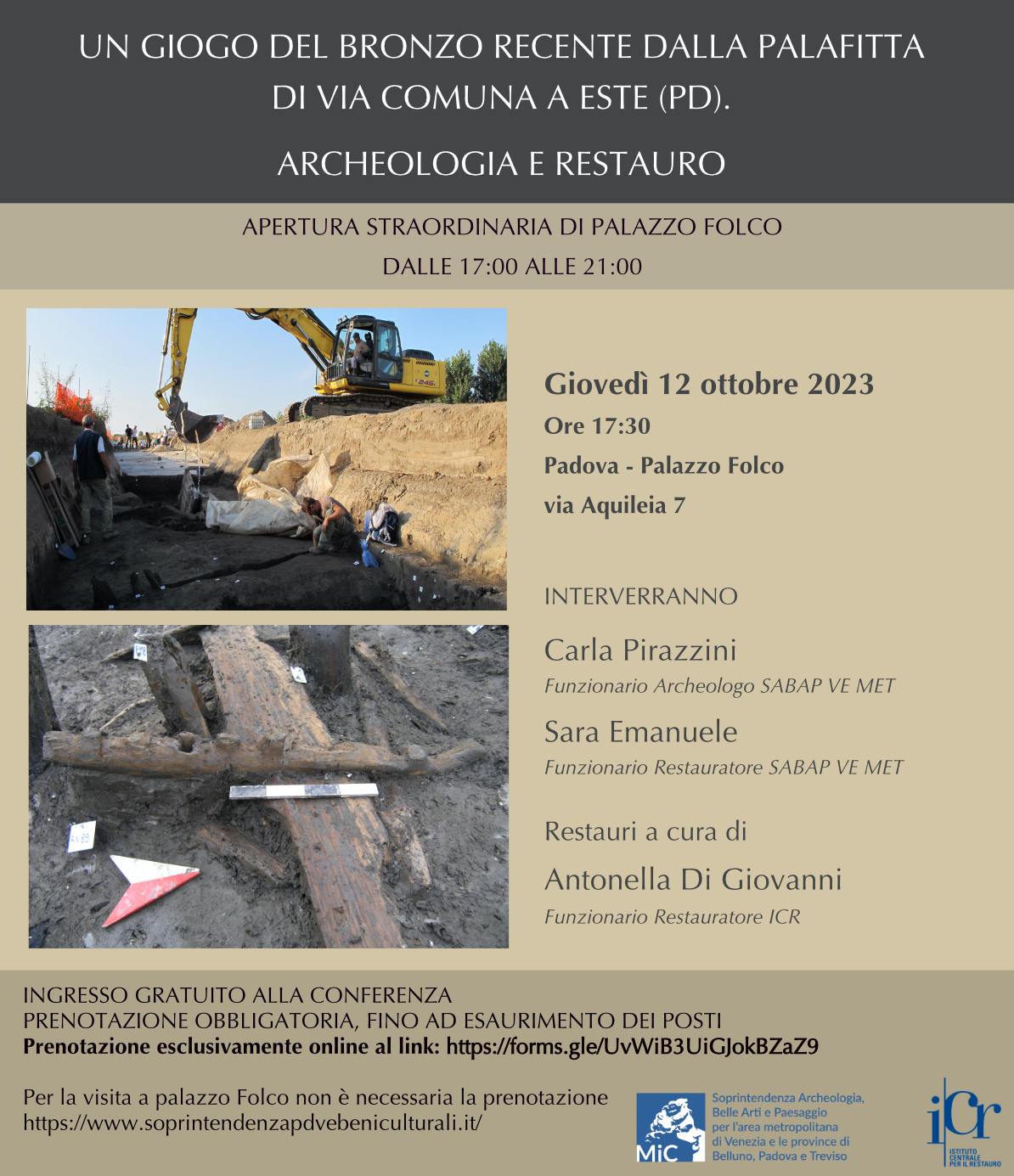 padova_palazzo-folco_conferenza-un-giogo-del-bronzo-recente-dalla-palafitta-di-via-comuna-a-este_locandina
