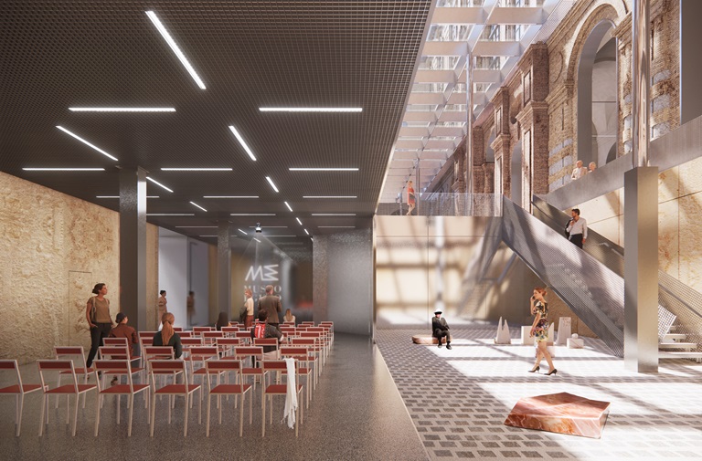 torino_egizio_bicentenario_progetto-OMA_sala-conferenza_rendering_foto-OMA-rotterdam