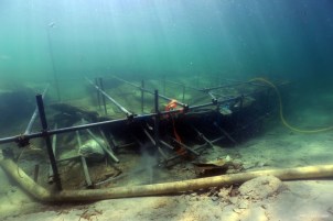 trapani_relitto-marausa-2_in-fondo-al-mare_gabbia_foto-soprintendenza-del-mare