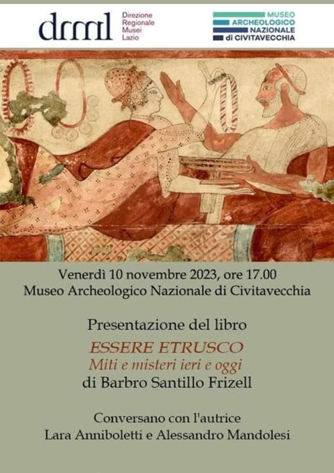 civitavecchia_archeologico_libro-essere-etrusco-miti-e-misteri-ieri-e-oggi_di-barbro-santillo-frizell_locandina